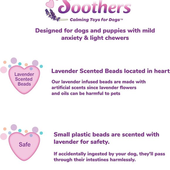 Soothers- Tabbie Lambie Dog Toy-Separation Anxiety Toys for Dogs, Stuffing Free, - Picture 2 of 9